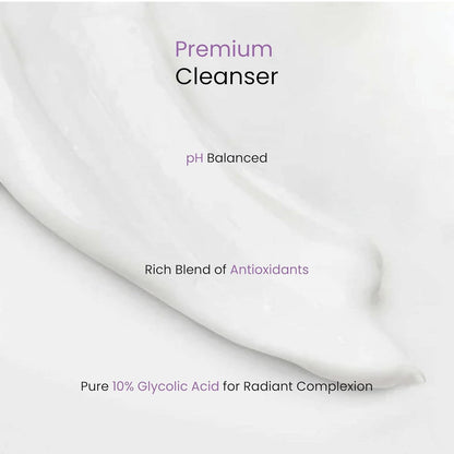 Gentle Exfoliating Face Cleanser for Acne Prone Skin