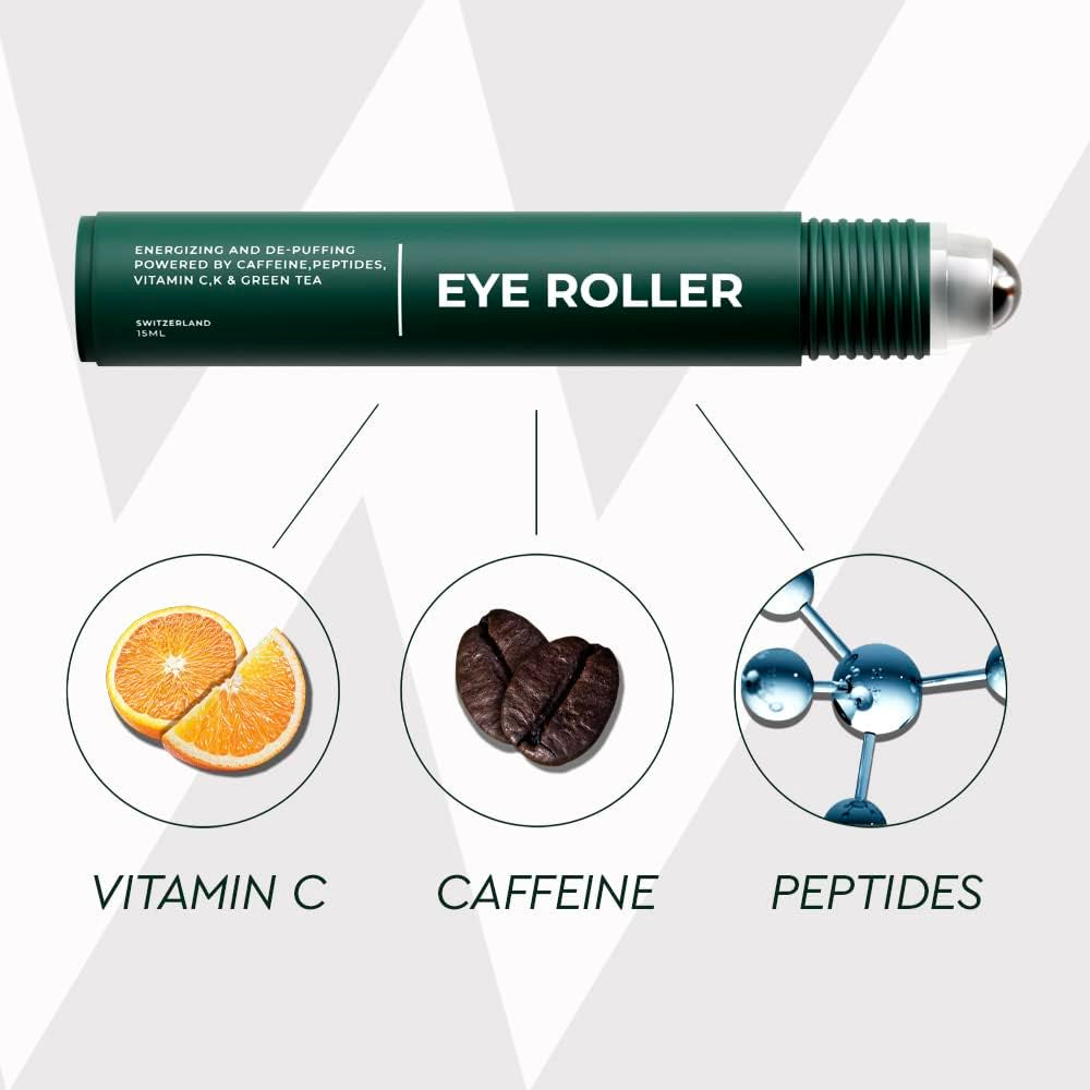 Cooling Eye Serum for Men - Reduce Puffiness