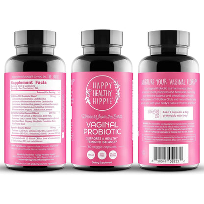 Natural Women's Probiotic for Vaginal Health & Digestion