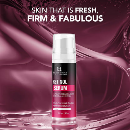 Natural Anti Aging Face Serum with Retinol 30ml