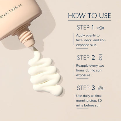 Waterproof Sunscreen Lotion SPF 50+ 50ml - Oil Free Moisturizing