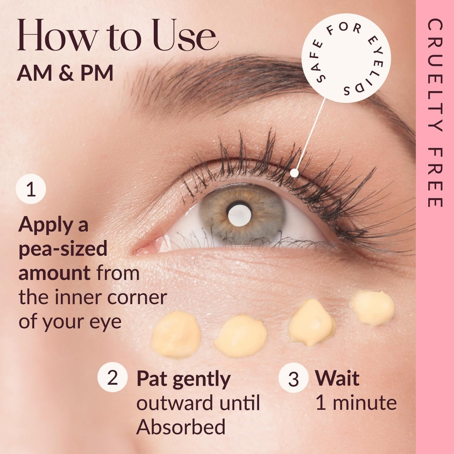 Anti Aging Eye Cream - Reduce Puffiness & Fine Lines