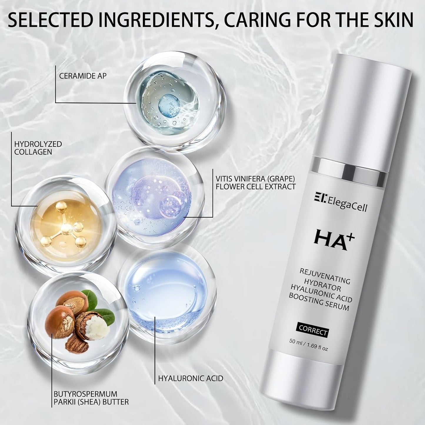 Intensive Hyaluronic Acid Face Serum for Dry Skin