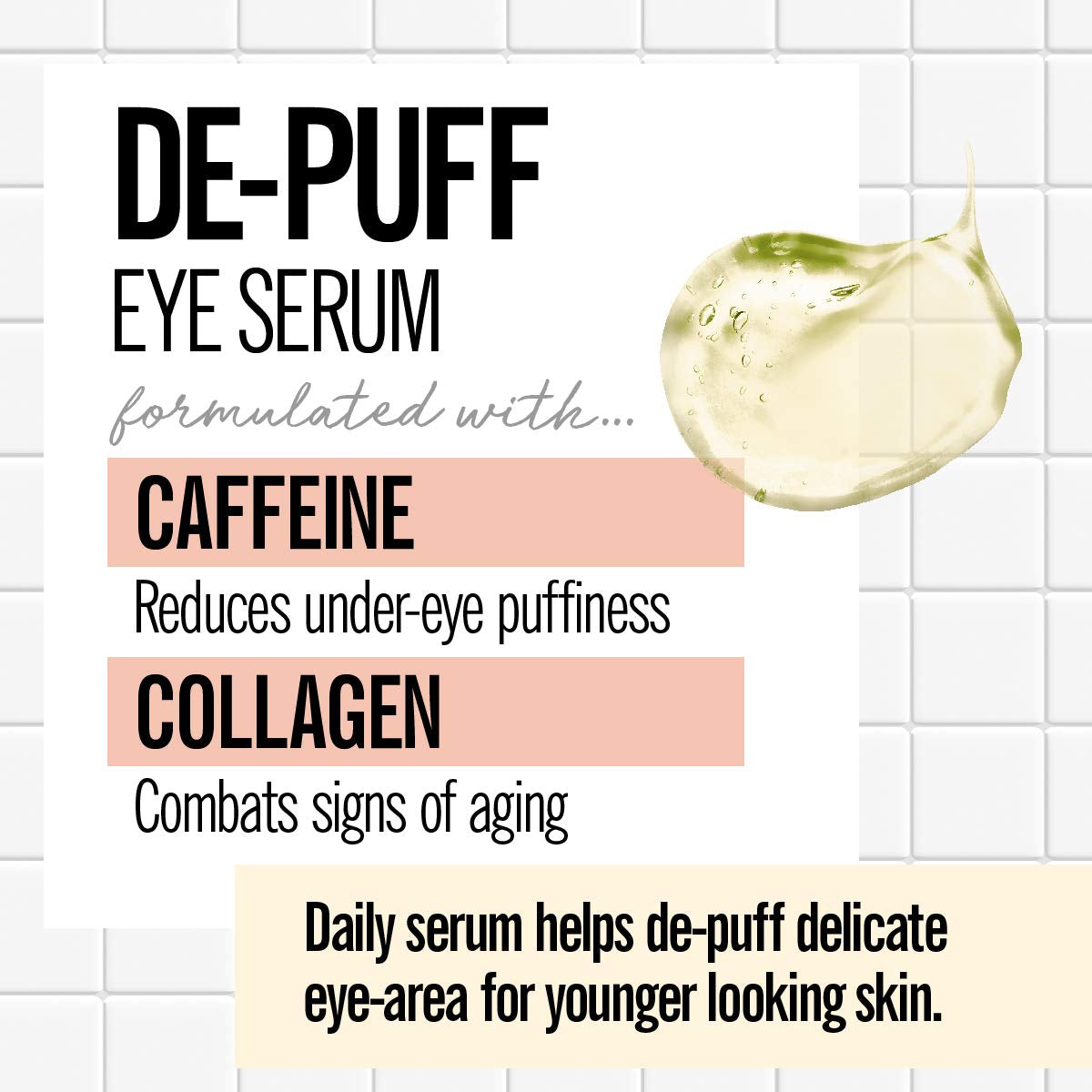 Anti Aging Eye Serum with Caffeine and Collagen