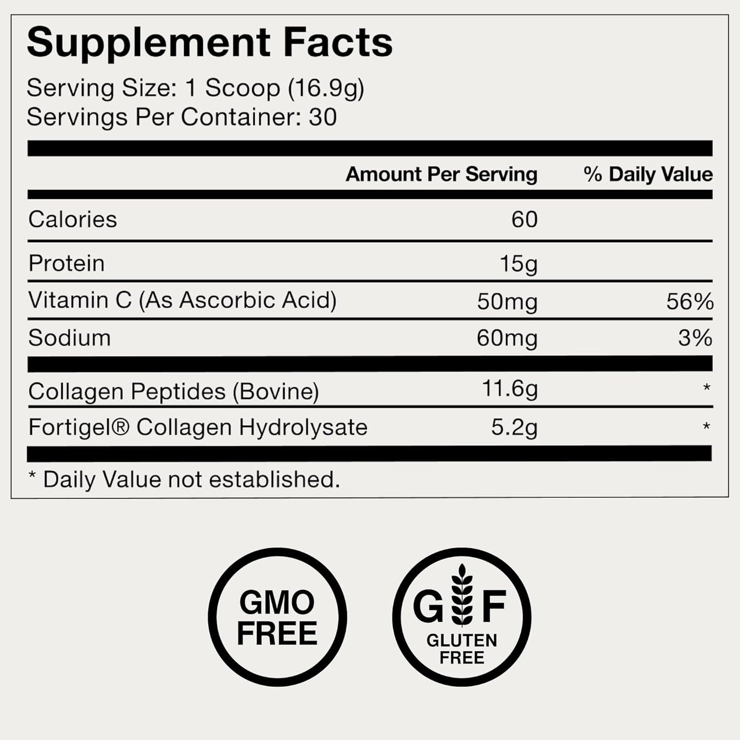 Premium Collagen Protein Powder 507g - Healthy Joints Glow Skin