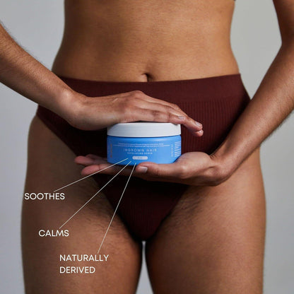 Gentle Ingrown Hair Removal Scrub for Soft Skin