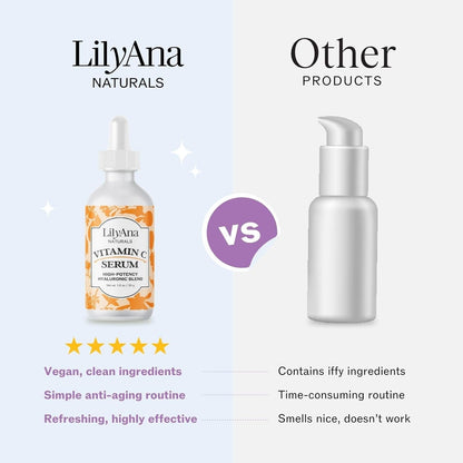 Natural Vitamin C Face Serum - Brighten & Firm Skin