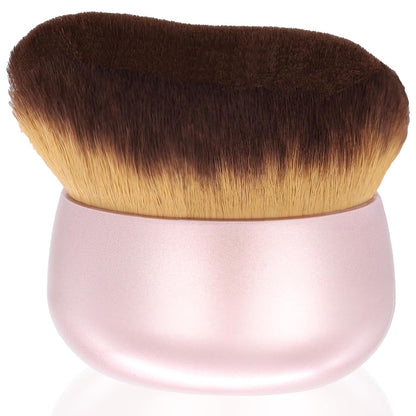 Big Fluffy Makeup Brush 75mm Wide Soft Kabuki Brush - Mycosmeticslondon