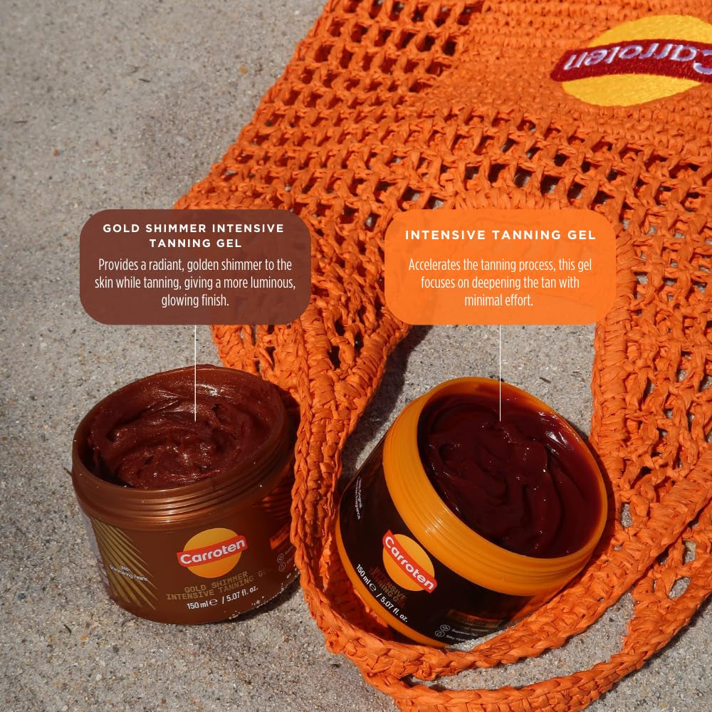 Luxurious Sun Kissed Tanning Gel with Glitter