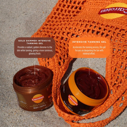 Luxurious Sun Kissed Tanning Gel with Glitter