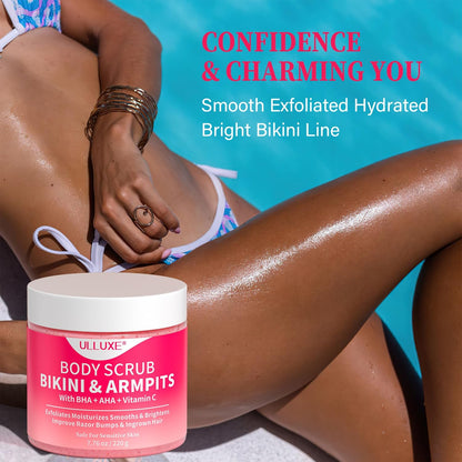 Gentle Exfoliating Body Scrub for Soft Skin 220g