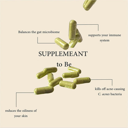 Natural Probiotic Acne Pills for Clear Skin