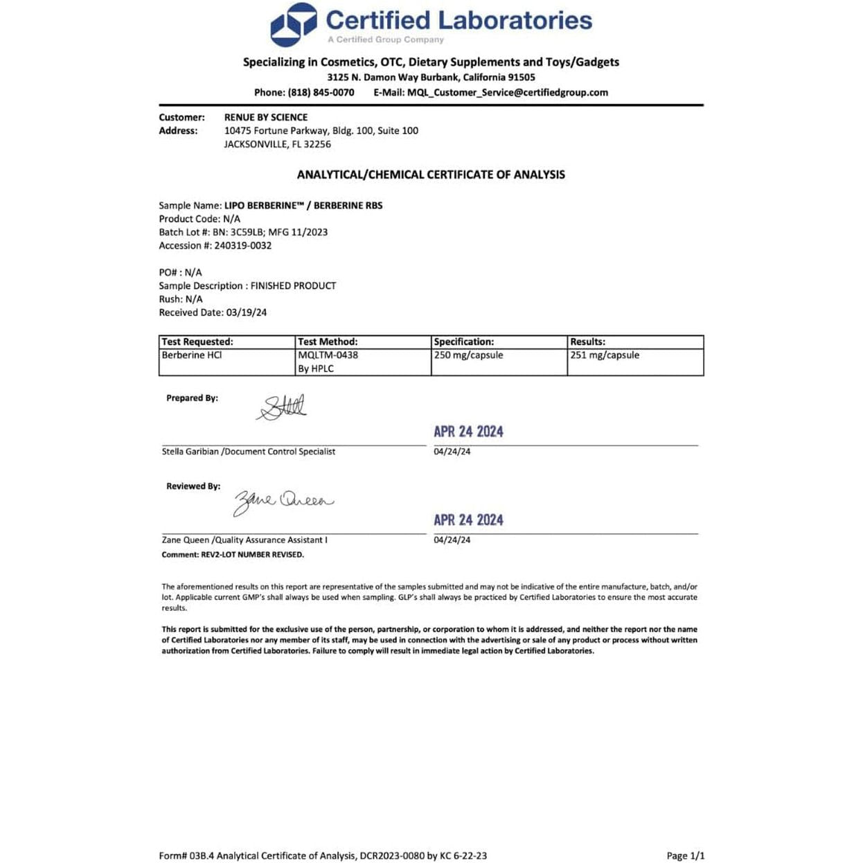 Premium Liposomal Berberine Capsules for Health Support
