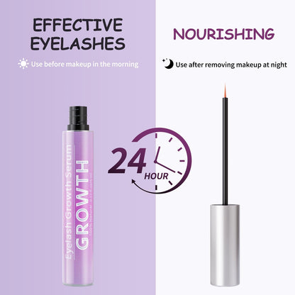 Natural Eyelash Growth Serum for Thicker Lashes