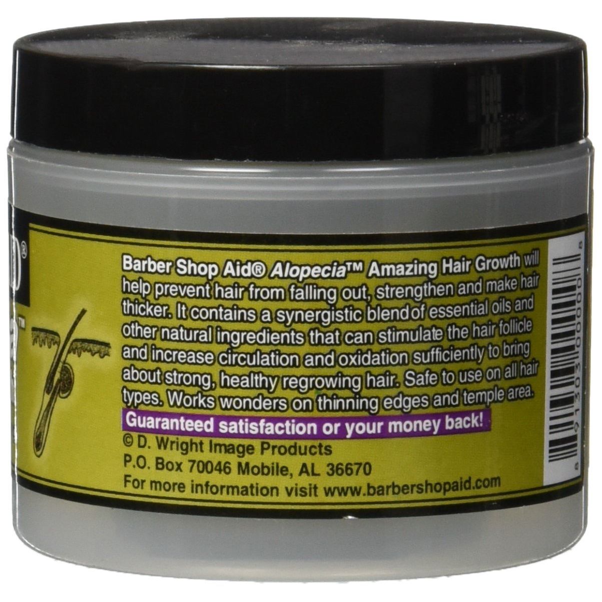 Natural Hair Regrowth Treatment for Thinning Hair 113g