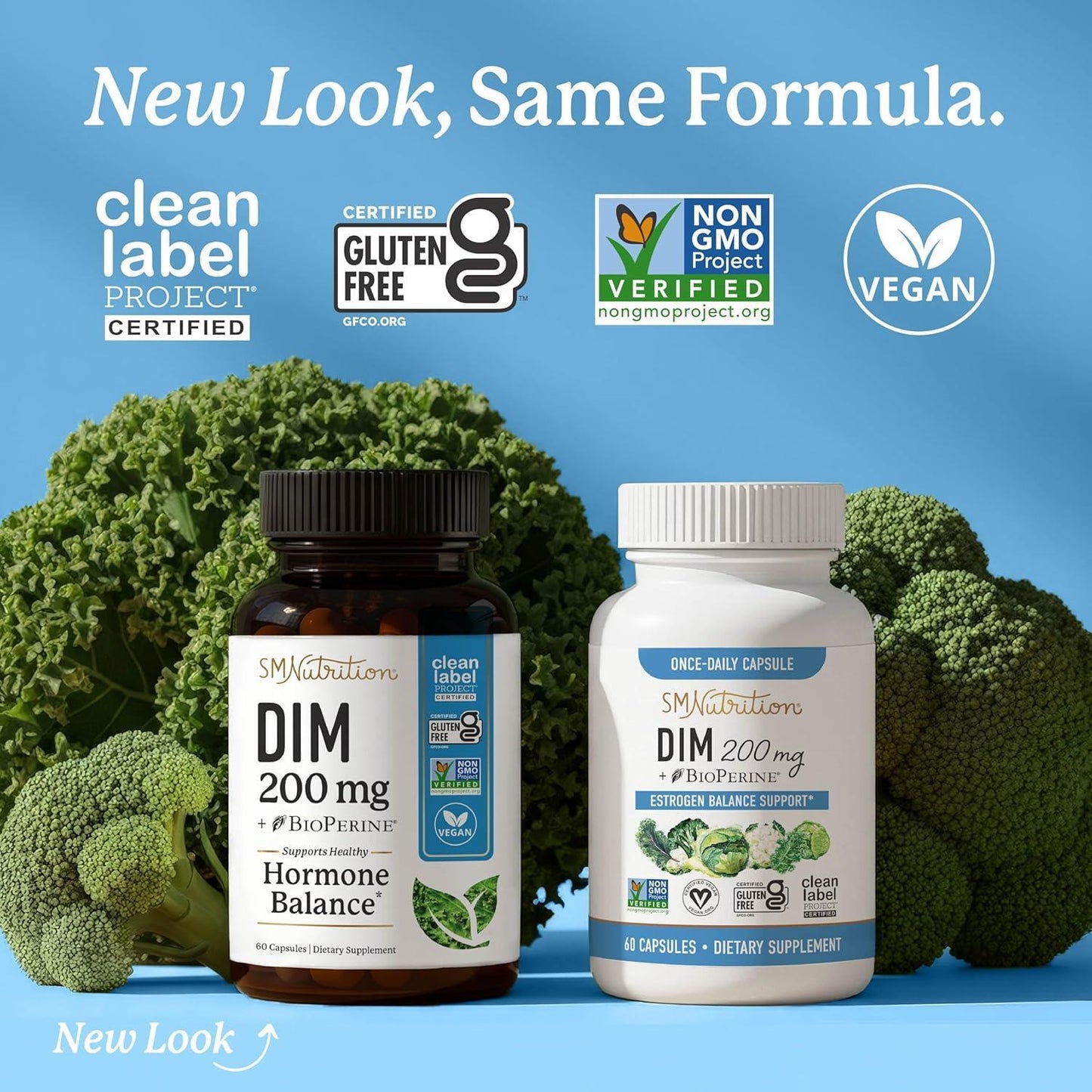Natural Estrogen Support DIM Capsules for Women 200mg