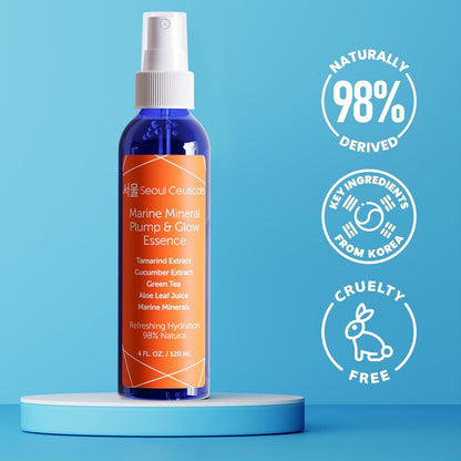 Natural Hydrating Facial Essence with Aloe and Cucumber