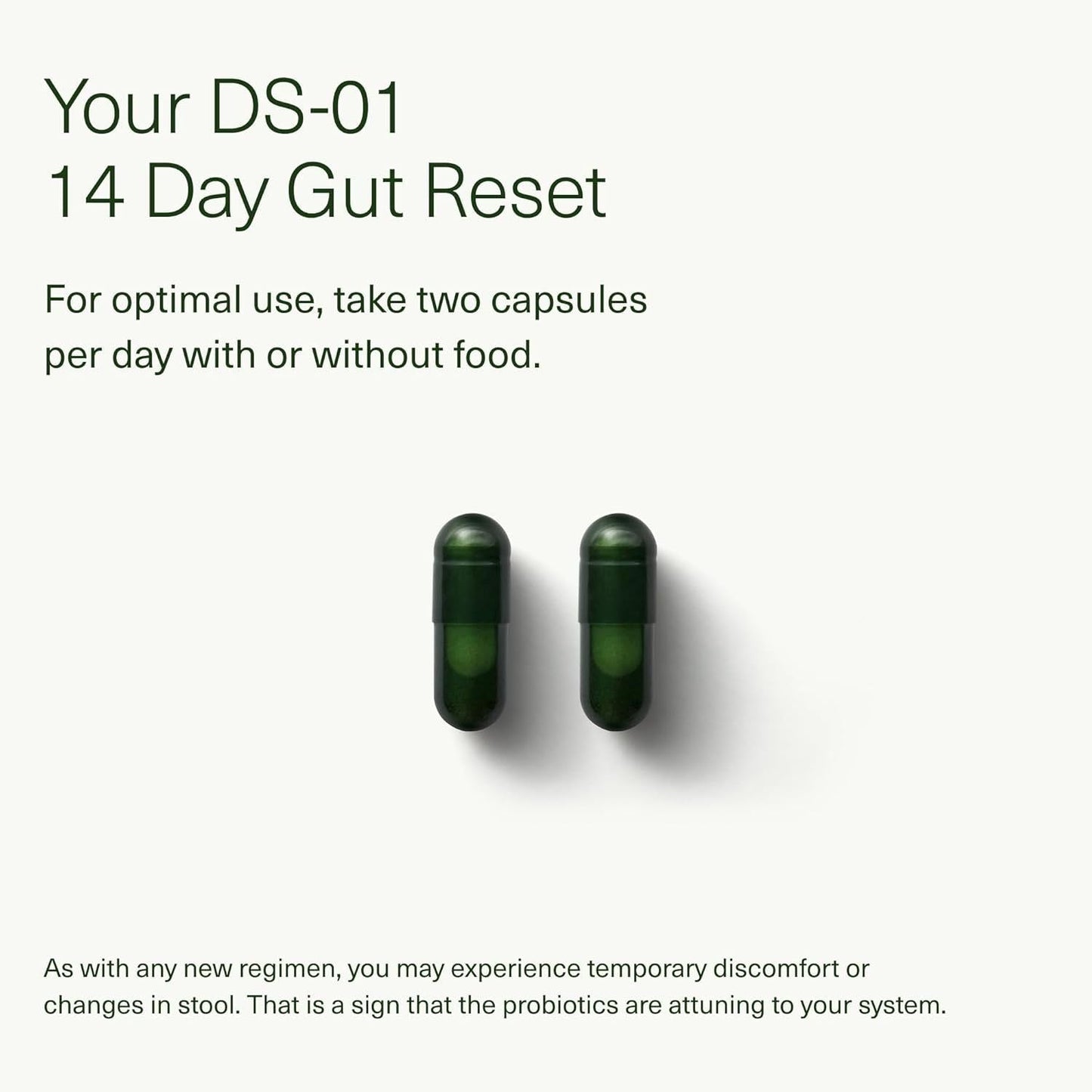 Natural Gut Health Supplement - 28 Capsules