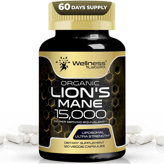 Brain Boost Lion's Mane 1500MG Supplement - Mycosmeticslondon