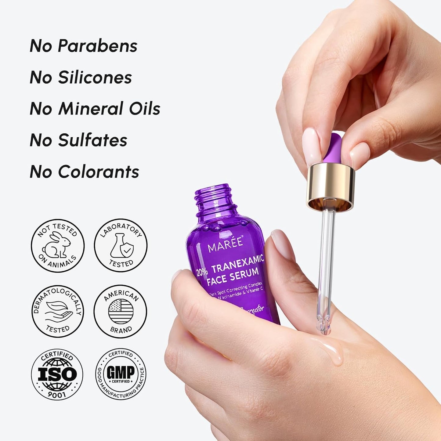 Glowing Skin Face Serum 30ml Evens Skin Tone