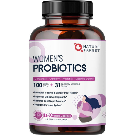Natural Women's Probiotic Supplement for Gut Health - Mycosmeticslondon