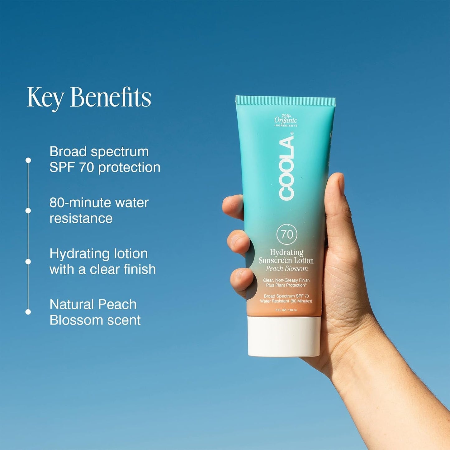 Natural Moisturizing Sunscreen Lotion SPF 70