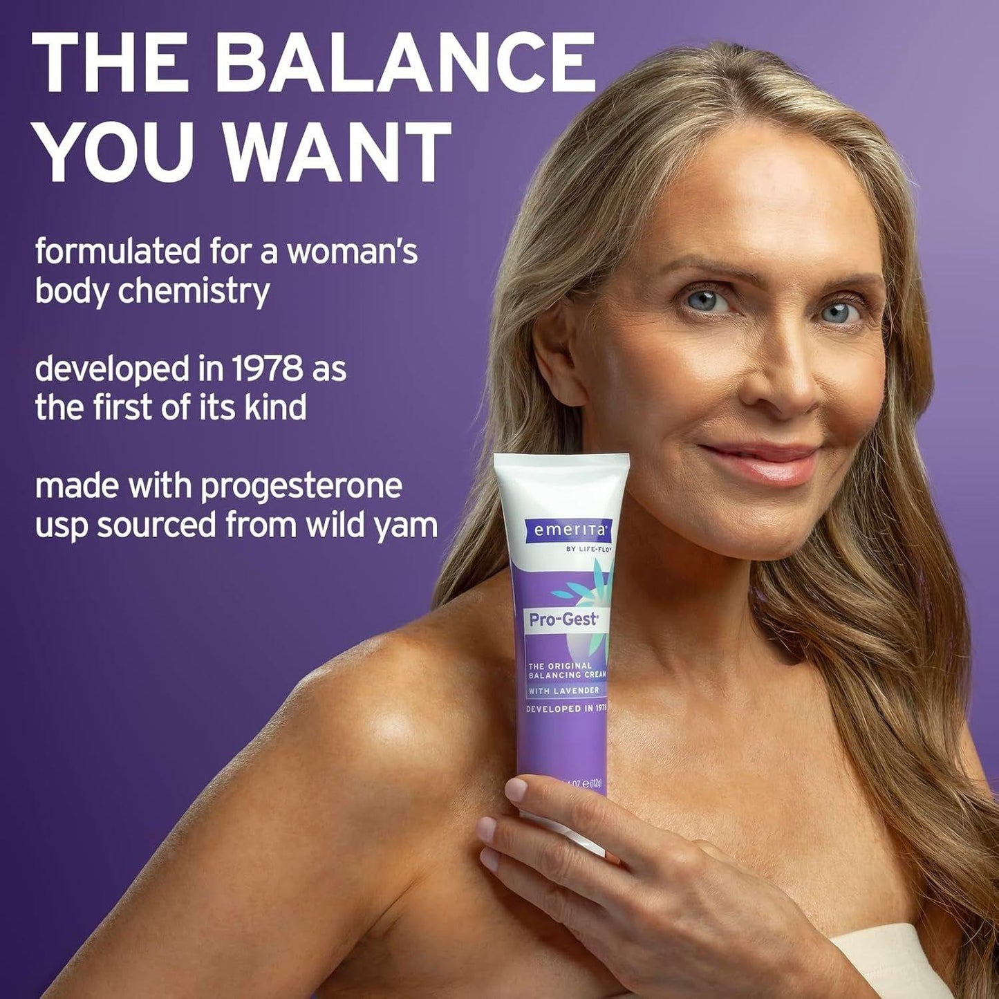 Natural Progesterone Cream with Lavender for Women