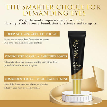 Anti Aging Eye Serum 20ml - Wrinkle Reducing & Smoothing