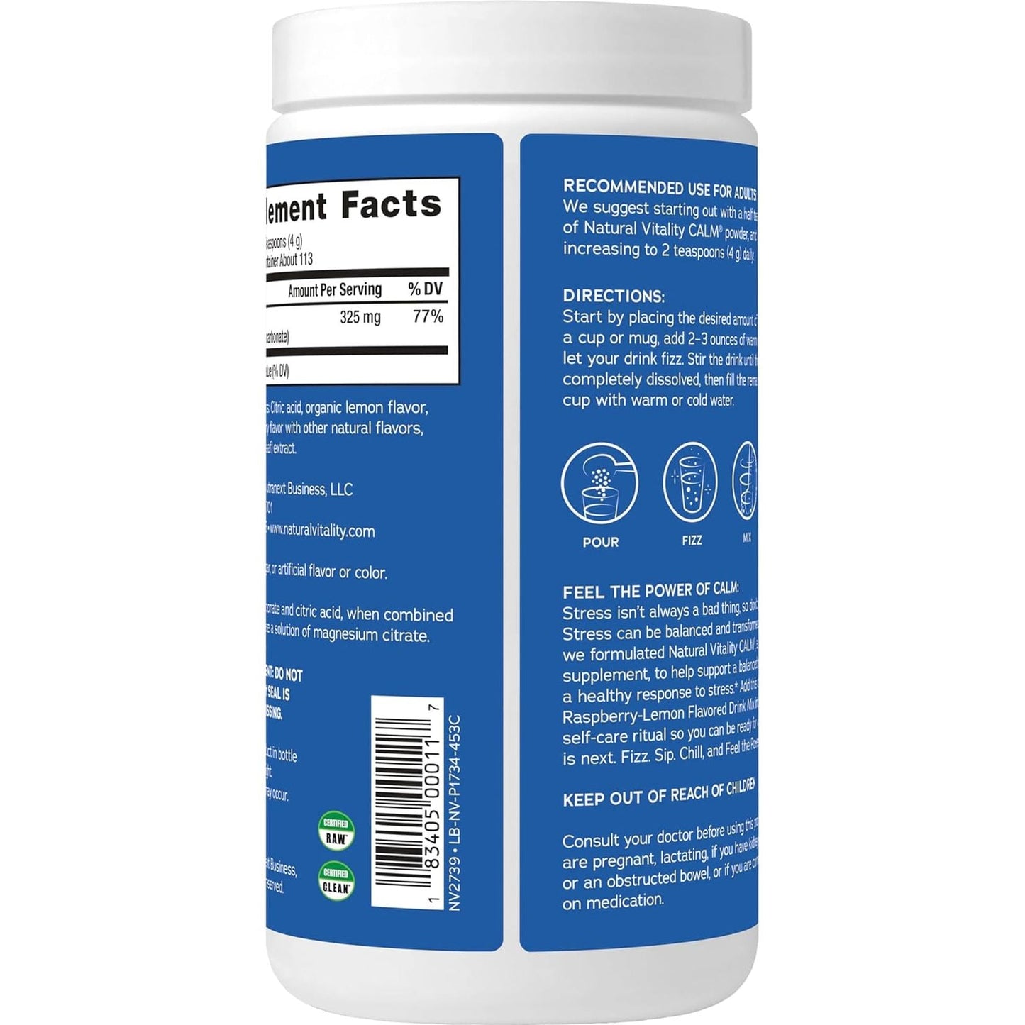Calm Raspberry Sleep Aid Supplement