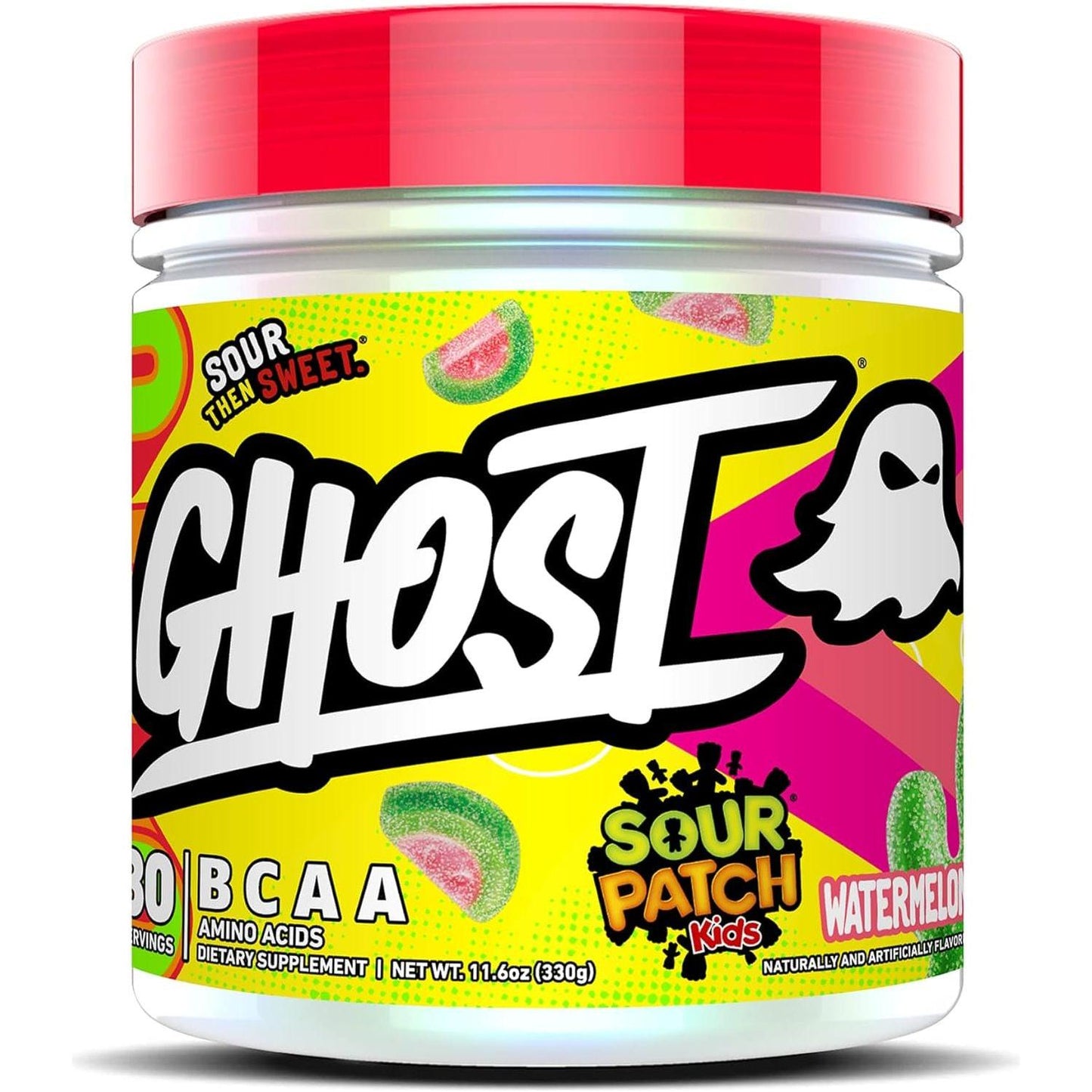 Fruit Punch BCAA Powder - Watermelon Flavor - 330g - Mycosmeticslondon