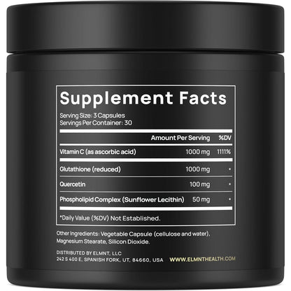 Powerful Liposomal Glutathione Supplement 90 Capsules
