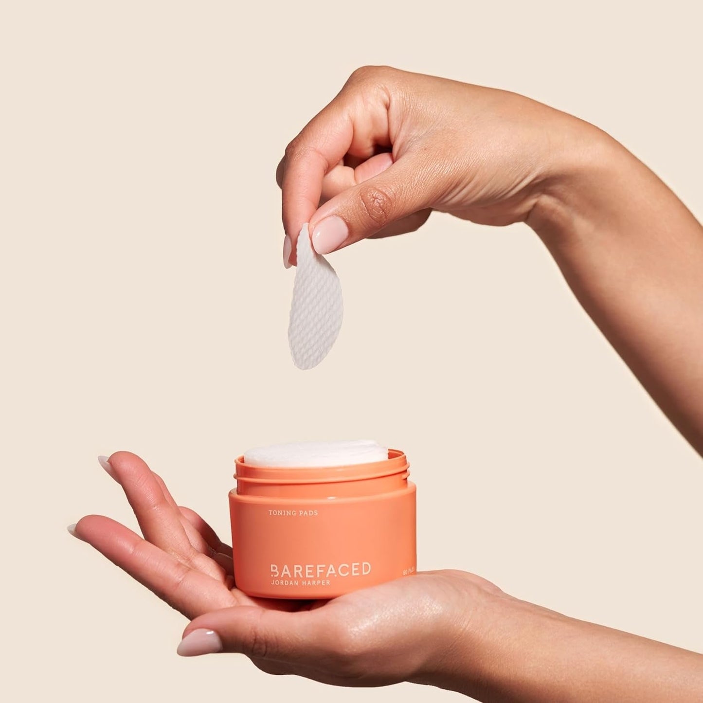 Glowing Skin Toner Pads 60 Pack - Exfoliates Minimizes Pores