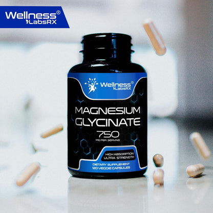 Relaxing Magnesium Supplement 750mg 120 Capsules
