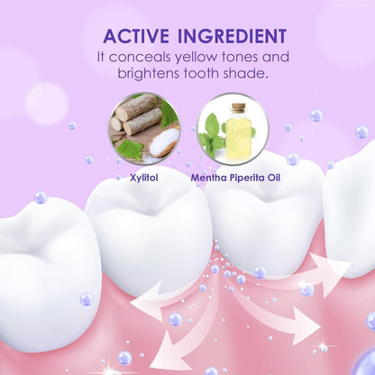 Fresh Purple Whitening Toothpaste 50ml