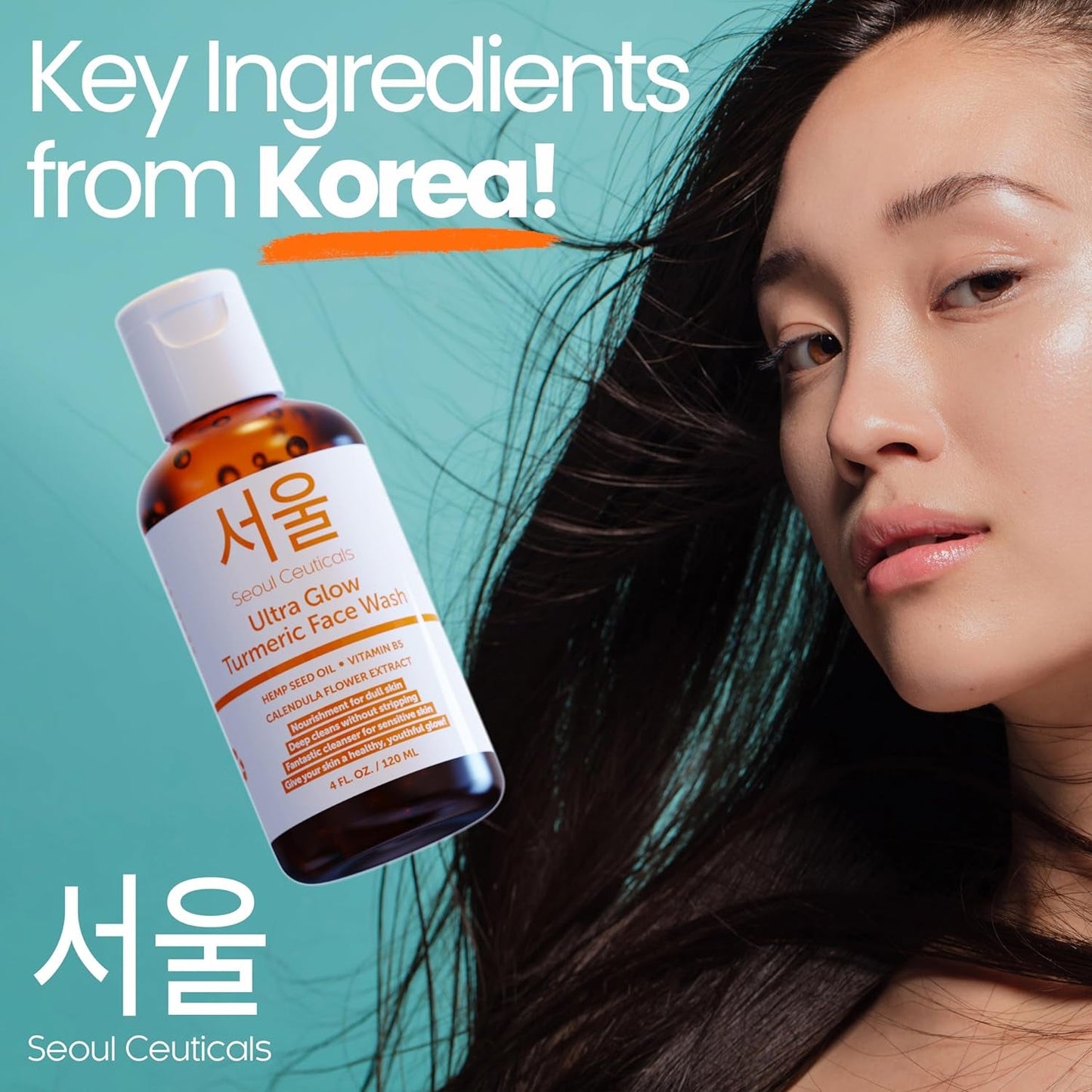 Natural Brightening Face Cleanser for Sensitive Skin