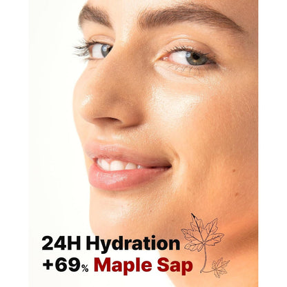 Natural Hydrating Face Moisturizer Cream with Maple Extract