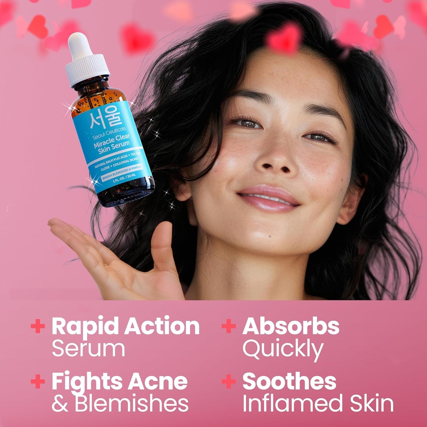 Natural Acne Treatment Serum with Salicylic Acid