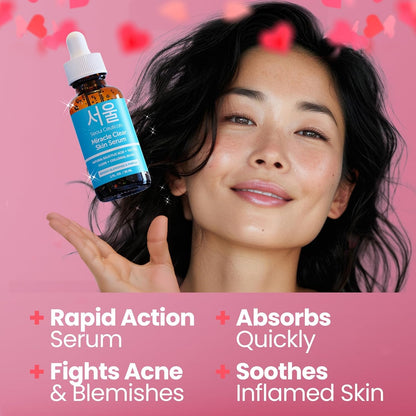 Natural Acne Treatment Serum with Salicylic Acid