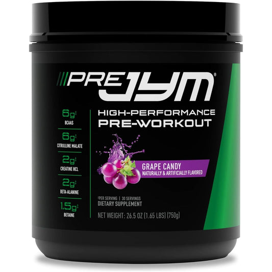 Elite Pre Workout Powder - Grape Flavor - Energy & Performance Booster - Mycosmeticslondon