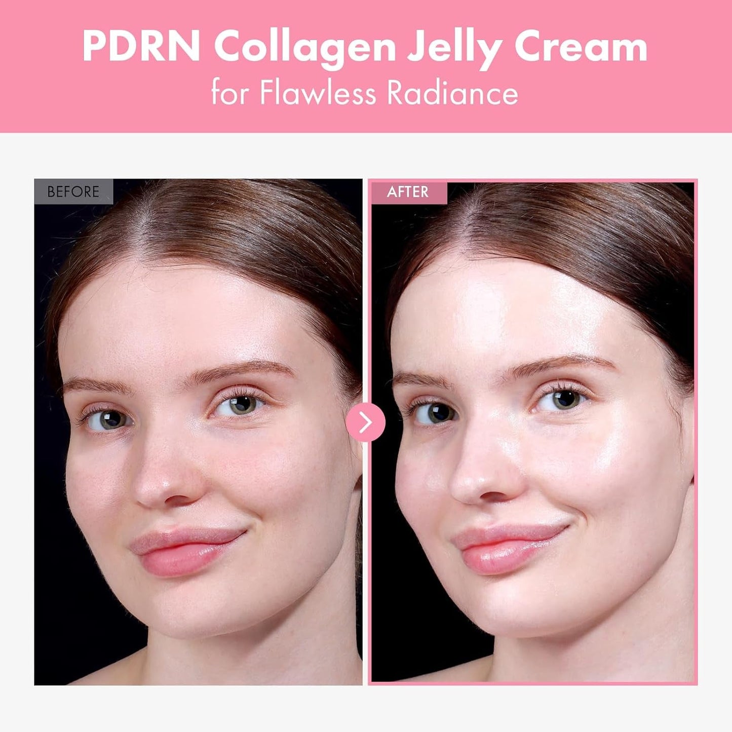 Natural Korean Face Moisturizer with Collagen & Niacinamide