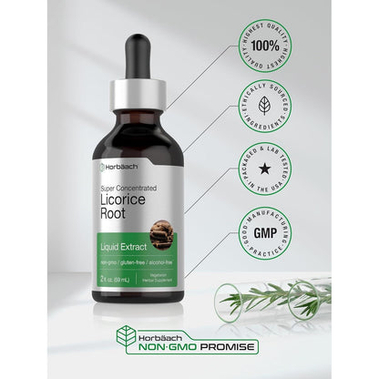 Natural Licorice Root Liquid Supplement