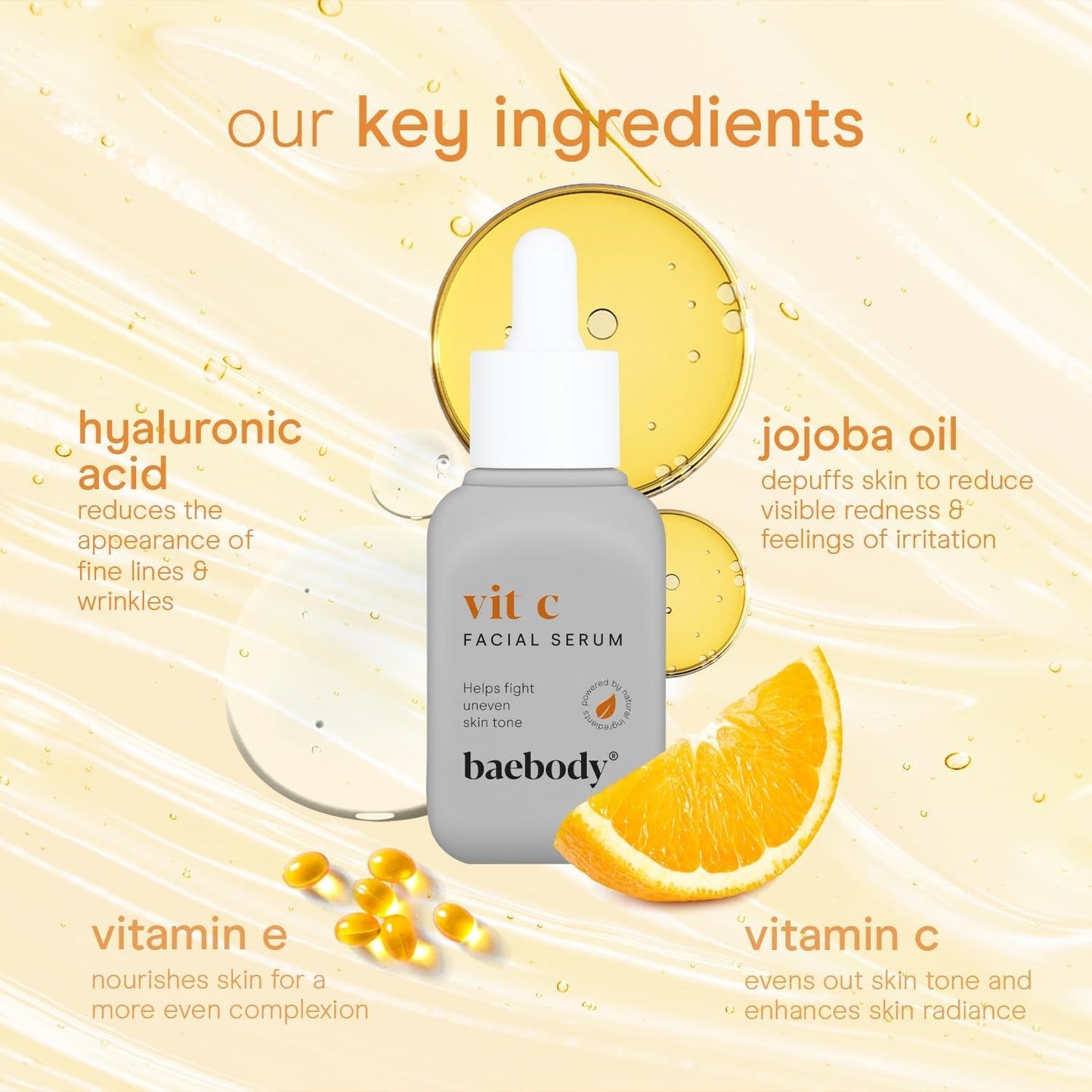 Natural Vitamin C Serum for Glowing Skin