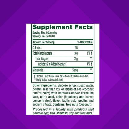 Strong Melatonin Gummies for Sleep Aid
