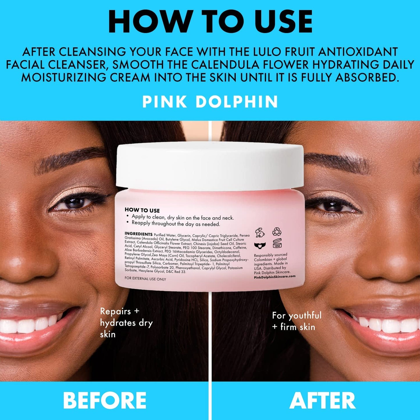 Gentle Daily Face Moisturizer Cream For Sensitive Skin
