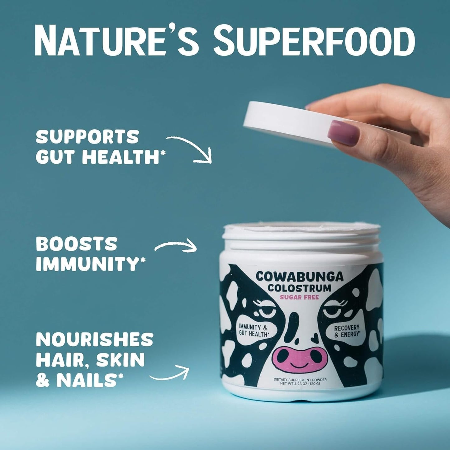 Premium Colostrum Powder for Immune System Boost