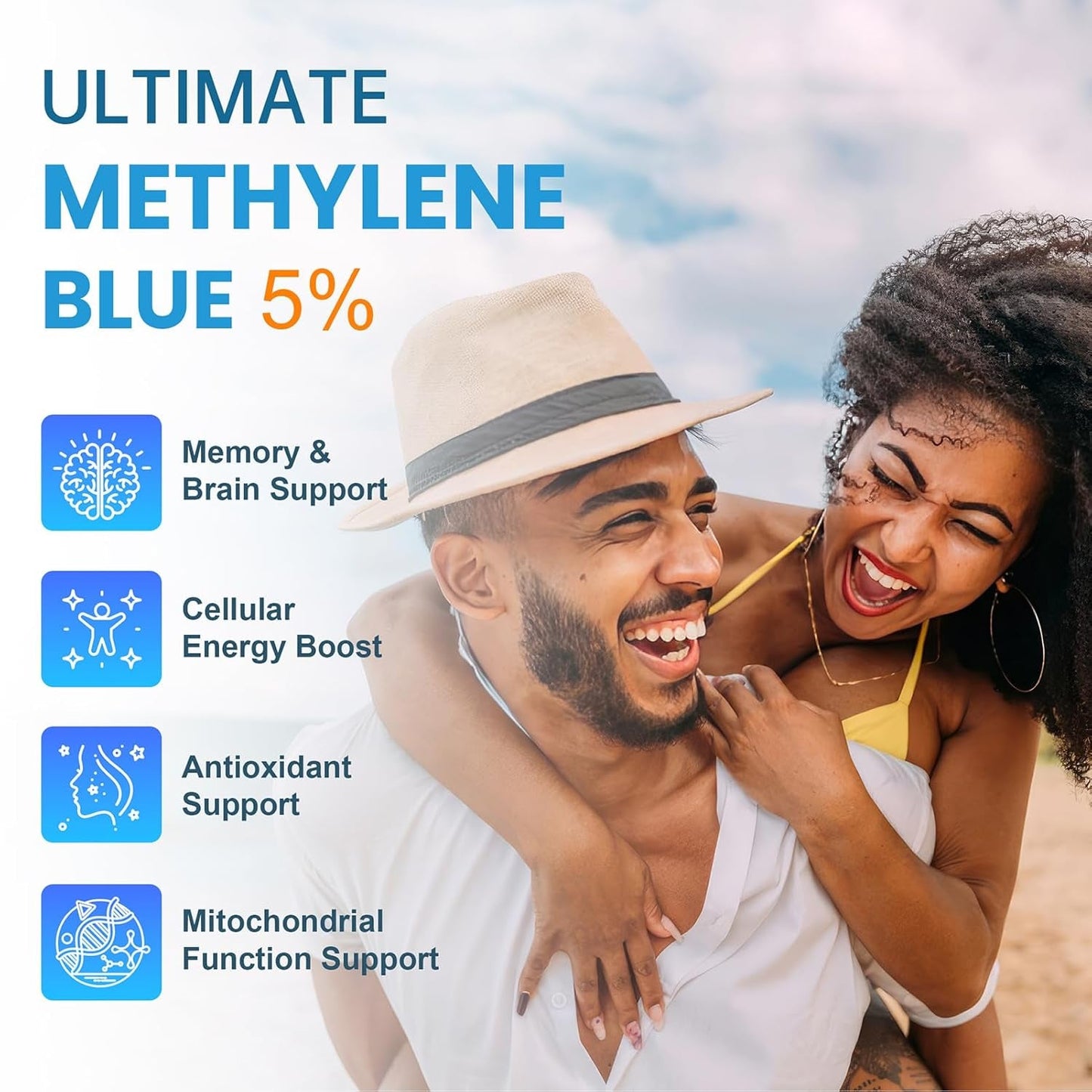 Strong Methylene Blue Supplement 5% 120ml Mito Booster