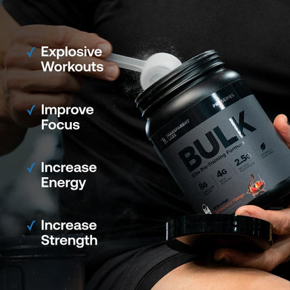 Powerful Black Pre Workout Supplement 30 Servings