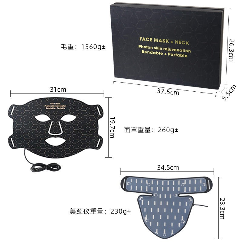LED Red Light Therapy Neck Mask