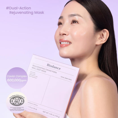 Nourishing Caviar Face Mask Sheets
