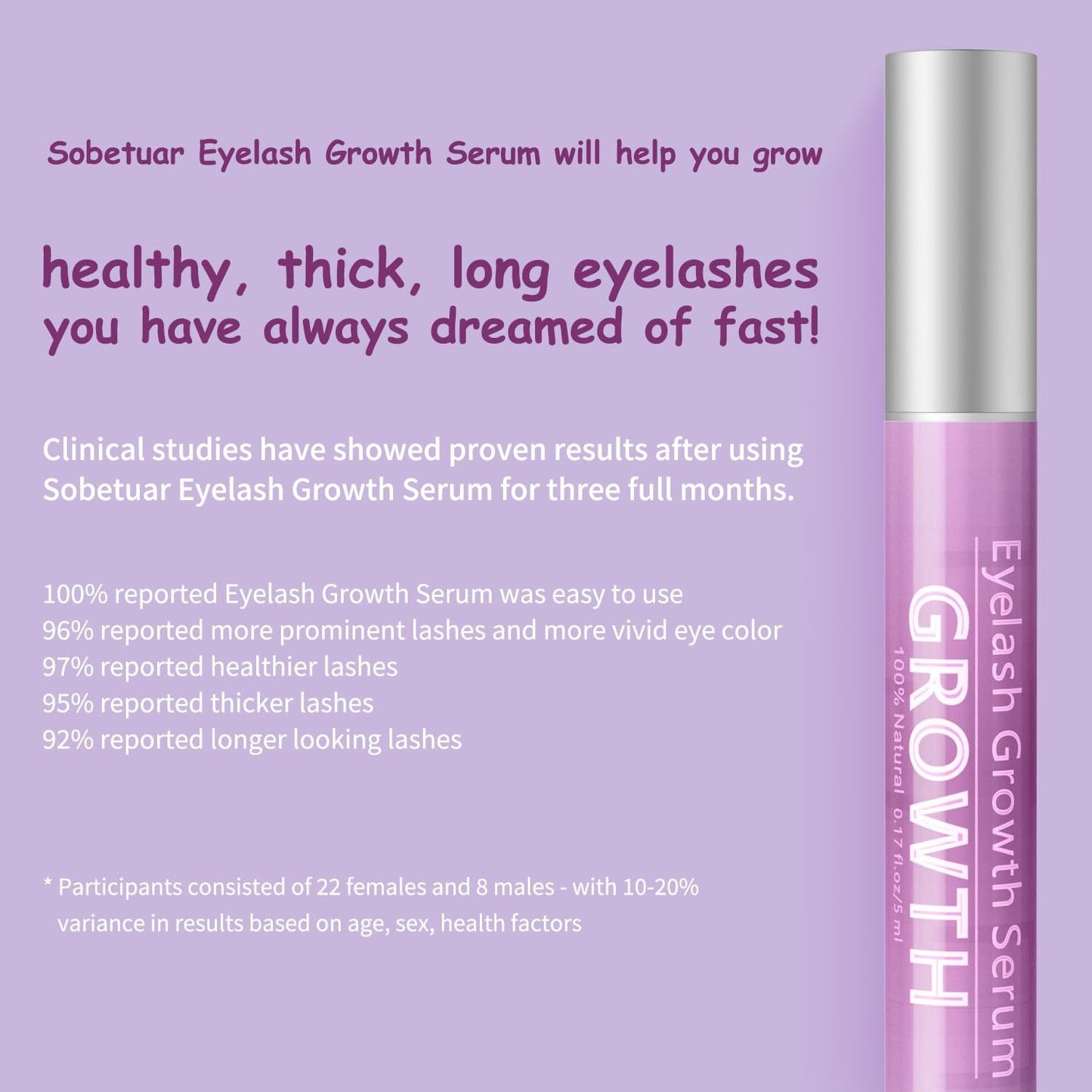 Natural Eyelash Enhancer Serum - 5ml